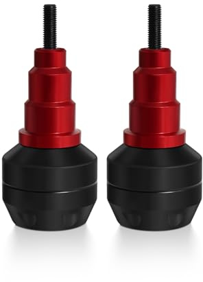 MFGZD Rouge Cadre De Protection Contre Les Chutes De Moto | pour ZX6R ZX10R R3 R25 MT09 MT03 MT01 FZ1 FZ6 FZ8 FZ6R MT25 Z900SE XSR900 Tracer9GT/900 CB1000R CB600F