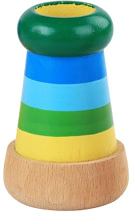 Générique Kalejdoskop leksak - trä 8 x 5 cm | kalejdoskop för festväskor | kalejdoskop för, utvecklingsleksak för barn, fest och fantasispel.