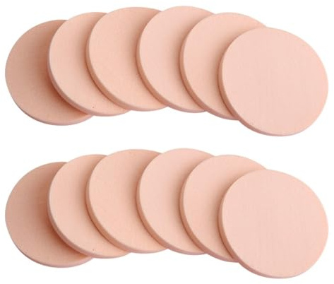 Tofficu 24pcs Powder Puff Makeup Tool round Nr Compact Sponge for Creating Foundation and Even Makeup Application Suitable for Powder Foundations and Blemish Balm Cream