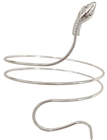 HYJYGX Accesorios para niñas Brazo de Serpiente Brazo Elegante para la Parte Superior del Brazo para Mujeres Joyas de Moda únicas Collar Presente