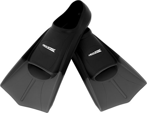 Aqua Speed HIGH TECH Kurze Trainingsflossen | Schwimmflossen | Schwimmtraining | Kurzflossen | Taucherflossen | Größen 33-46