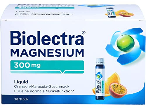 Biolectra Magnesium 300 mg aktiv liquid Ampullen, 28 St. Ampullen