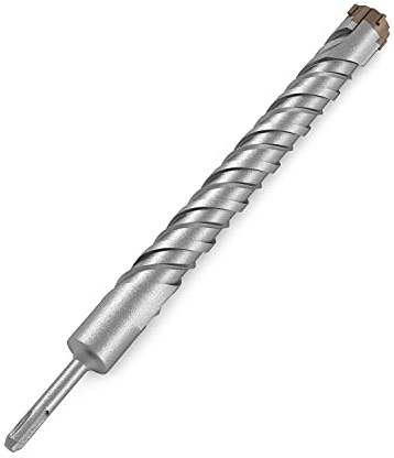 Patio 1-1/4 SDS Plus Concrete Drill Bit Masonry Rotary Hammer Drill Bits, Carbide Tipped for Brick Cement Surface, Stone, Brocas para Concreto