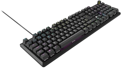 Corsair K70 RGB Core Gaming Keyboard, Linear Red - Layout Italien