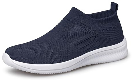 ADQ Zapatos Slip on Planos Caminar Mujer Zapatillas Casual Zapatos