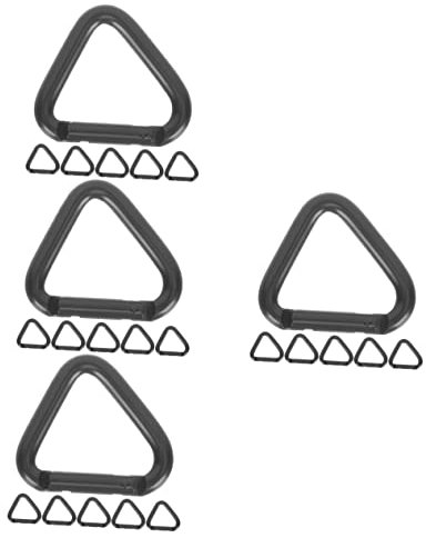 MOTHNUR 24stücke Teiliges Triangel-karabinerhaken wasserdichte Kletterkarabiner Für Outdoor-aktivitäten Wie Wandern Und Camping Sicheres Zubehör Für Rucksäcke Und Gürtel