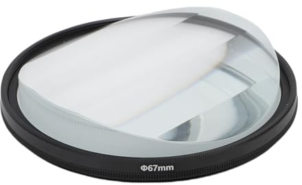 67mm Förgrund Blur Ghost Motion Filter, Ghost Centerfield Motion Effects Filter med en Anti -oljebeläggning, Superhastighetseffekter för Porträttfotografering