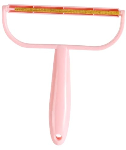 WEKAMOS Quitapelusas para Eliminar Pelusas y Bolitas Manual Portátil de Plástico Rosa Herramienta Eficaz para Ropa y Pelo de Mascotas en Prendas y Sofá