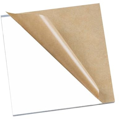 YTSMZX Akrylskivor Plastskivor 100mmx100mmx6mm 5 st