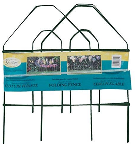 Panacea 89314 gótico Plegable Valla, Verde