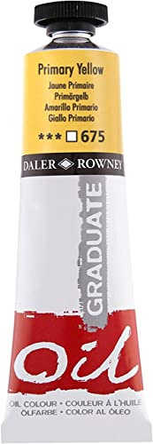 Daler Rowney : Graduate Oil 38ML PRIMARY YELLOW