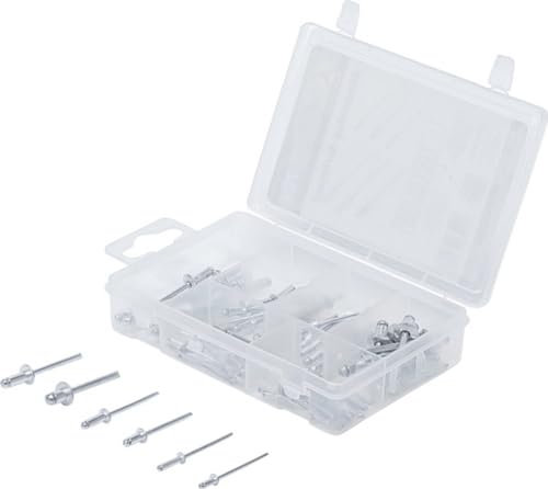 BGS Diy 88142 | Blind Rivets Assortment | Ø 2.4 - 4.8 mm | 70 pcs.