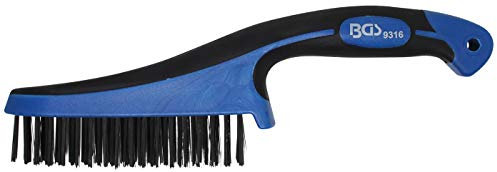 BGS 9316 | Cepillo de alambre con mango de plástico | 282 mm