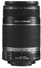 Canon EF-S 55-250mm f/4-5.6 IS Telephoto Zoom AF Lens for Selected Digital SLR (Renewed)