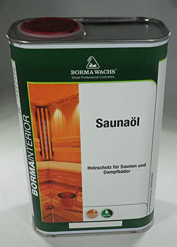 BORMA WACHS Sauna Holzöl 1000 ml