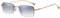 SHEEN KELLY Retro Rimless Sonnenbrille für Männer Frauen Unruhrin-dünne Rahmen Rechteckige Sonnenbrille UV-Portion Sonnenbrillen