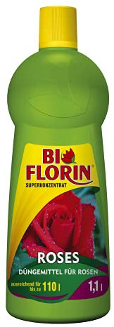 Tropical Bi Florin Roses - 2 fertilizzante per rose, 1100 ml