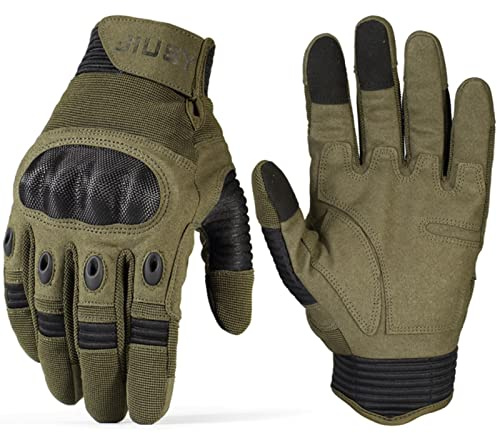 NIAN Touchscreen Armee Militärische Taktische Handschuhe Paintball Airsoft Schießen Kampf Anti-Rutsch Fahrrad Harte Knöchel Vollfingerhandschuhe