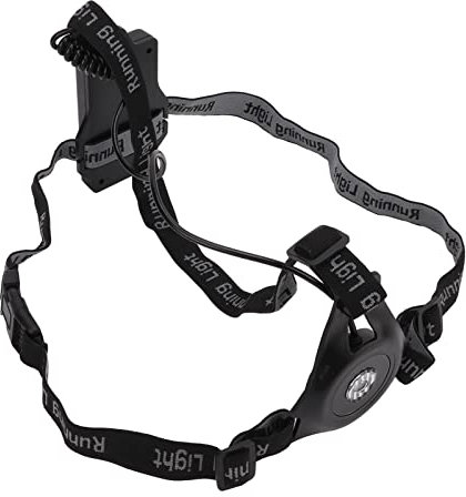 Brust-Lauflicht, 3 Modi Lauflicht für Läufer, wiederaufladbares USB-LED-Licht, verstellbares Gummiband für Outdoor-Sport-Camping