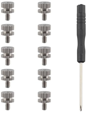 ZDE 10 pièces Kit de Vis M.2 SSD Goujons de montage pour Ordinateur PC ASUS Raspberry Pi PCIe NVMe M.2 SSD, avec Tournevis