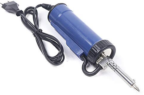 Entlötpumpe Elektrisch 350W Entlötkolben 9cm Gesamtlänge von Heizelement und Düse Desoldering Pump Entlötpistole Entlötsaugpumpe mit 3 Ansaugdüsen