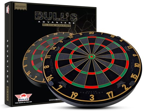 Bull's Advantage Black Selbstheilende Sisal Dartscheibe