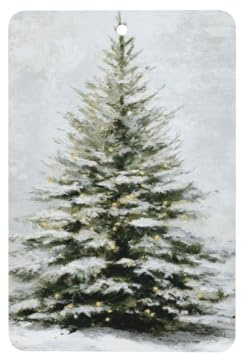 Lot de 4 désodorisants de voiture en forme de sapin de Noël avec lumières - Cartes parfumées à suspendre - Pour tablettes d'aromathérapie de voiture