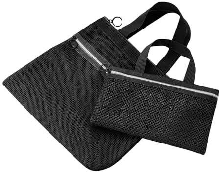 Beauty case organizer portatile per articoli da toeletta, borsa igienica da viaggio, per shampoo, crema solare, trucchi, cosmetici per palestra, viaggi, campeggio, università, Nero , Siehe