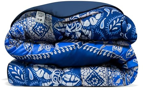 Avenue – Waschbare Bettdecke ohne Bezug – 1-Personen-Bettdecke 140 x 200 cm – Antiallergisch – Wolkenweich – Barok Blauw – Ganzjahresdecke – Waschbar bei 60 °C