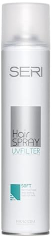 Farcom Seri HAIR SPRAY SOFT Normal hold and lasting natural look 400ML