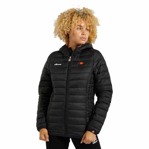 Ellesse Damen Lompard Padded Jacket, Anthracite, 36 EU
