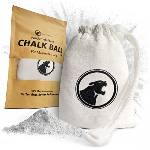 Gnarcore® Liquid Chalk [50ml / 100ml / 200ml] - Flüssigkreide für extremen Grip beim Klettern & Bouldern - Magnesia mit angenehmen Duft - Langer Halt, ohne Stauben/Schmieren