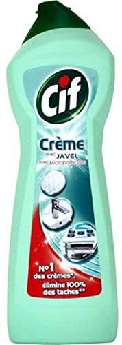 Cif Crème avec Javel avec Microparticules 750ml (Lot de 4)