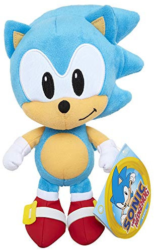 Sonic The Hedgehog - Peluche Basic di Sonic, 18 cm