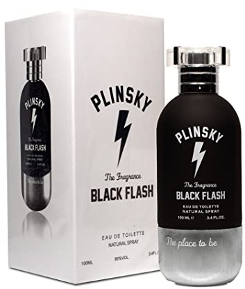 Plinsky The Fragrance Black Flash 100 Ml | Eau De Toilette Vaporisateur | Natural Spray | Profumo Uomo, Profumo Donna Una Fragranza Briosa