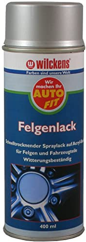 Wilckens AutoFit Felgenlack Silber 400ml Acryl-Basis