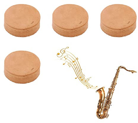 Trompete Kork Pads, Reparatur Korkpads, Wasserschlüssel Kork Spuckventil Kork, Trompete Posaune Reparatur Kork Pads, Wasserschlüssel Kork Pad Dichtung, Zum Reparieren von Trompete und Posaune, 4 Stück