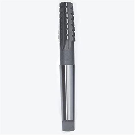 ICAMAS Morsekegelschaft-Reibahle 1:10 Konische Spannreibahle Reibahle Rymer HSS Spiralmaschine Reibahle Hochgeschwindigkeitsstahlschneider 1PC (Size : 18mm, Color : Type 1 Rough Reamer)