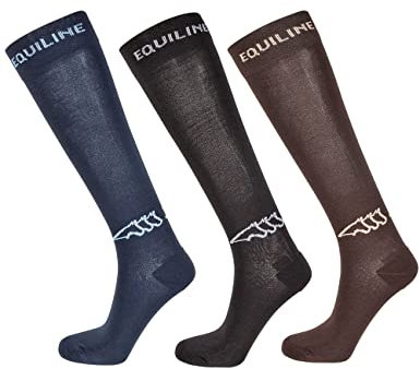 Equiline Kniestrümpfe, Strümpfe, Socken EQ_EBELE Farbe brown
