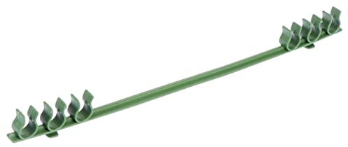 Yardwe Gurken Stützschnalle 50 Stück Für Tomaten Und Kletterpflanzen Verstellbare Pflanzenclips Für 11mm Rundrohre Gartenstützen Für Gemüse Und Blumen
