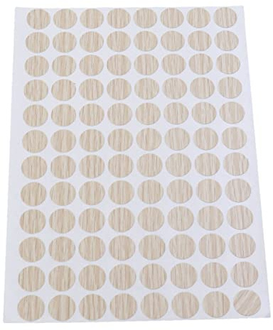 TOVINANNA 96 Piezas Pegatinas Para Tornillos Impermeables Antideslizantes Tapas De Agujeros Decorativas 15 Mm