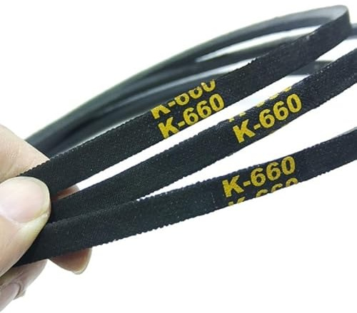1 pz K660 K26 Trapano a colonna in gomma con trasmissione a cinghia trapezoidale Cinghia di trasmissione for trapano da banco