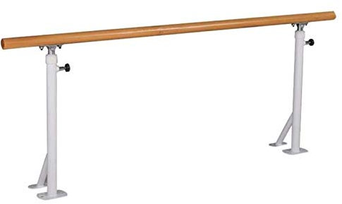 Tanzstange, Ballettstange, Studio-Ballettstange, verstellbare Hebestange, Ballett für ausziehbare, Tanz- oder aktive Workouts für Erwachsene und Kinder (weiß 1,5 m) (weiß. 1 m) (weiß. 2 m)