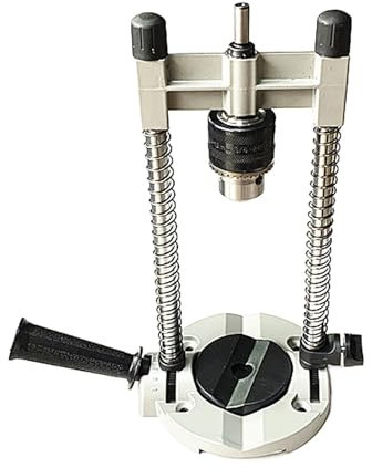 perfk Bohrführung Elektrischer Bohrständer Schnell mit Bohrfutter 45-90 ° Winkel Professionelle präzise Bohrmaschine Multi-Winkel