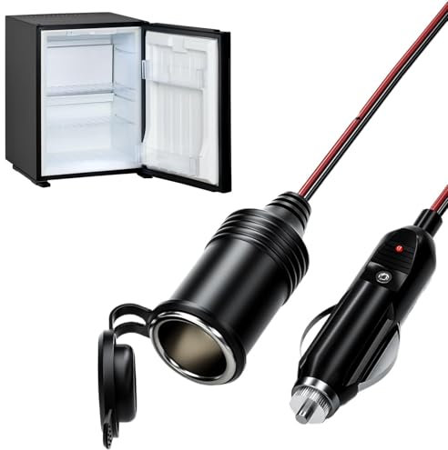 12v Extension Cord Car | Car Charger Extension Cable | Flexible Car Charging Cable | Vacuum Cleaner Extension Cord Pump Cord Motorcycle Charging Adapter 12v Cord 12v Charging Cable for