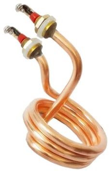 LVSELINGI 220v Copper Heater 1.2KW Electric Spiral Immersion Water Tubular Heating Element for Kettle/Tank Cheerfully