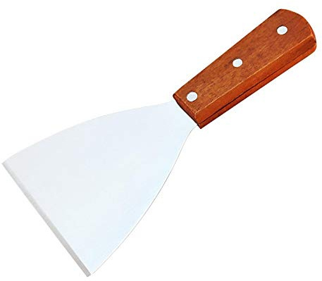 Pizza Shovel Stainless Steel Spatulas Dough Cutter Spatula Potato Knife Steak Shovel Salad Scraper Chopper Pizza Cake,L