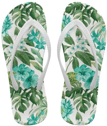 Uacyareni Tongs d'été pour femme - Sandales de plage - 35-40