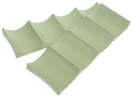 Mipcase 2pezzi Portabottiglie Di Plastica Per Vino Organizzatore Da Tavolo e Frigorifero Supporto Per Bevande Capacità Di Stoccaggio Design Moderno Per Piano Di Lavoro e Scaffale