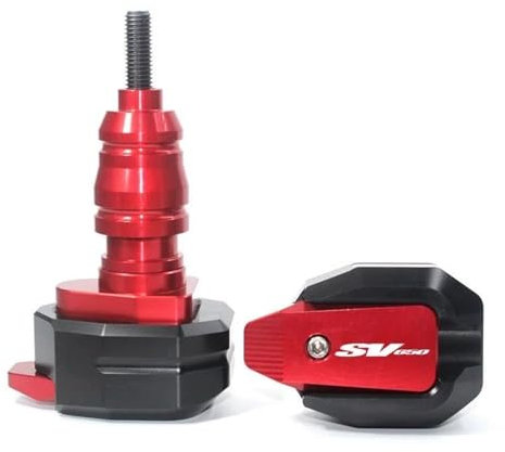 BDDXWSM Sturzpads Motorrad-Sturzschutz Für Suzuki SV650 / S SV 650 / SV650 SV650S, Sturzpads, Verkleidungsschutz, Crashpad-Schutz Verkleidungsschutz(ROT)